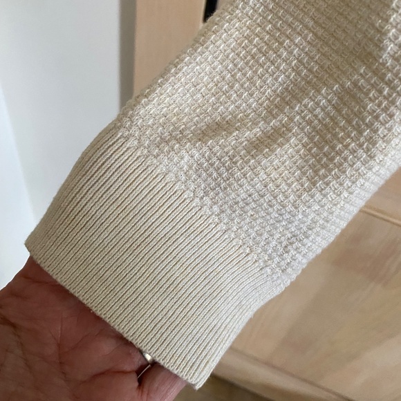 Men’s Jack & Jones long sleeve pullover sweater. Cream. Crew neck size XXL. - Picture 3 of 9